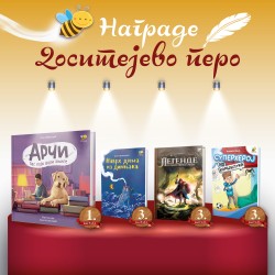 ČETIRI NAGRADE DOSITEJEVO PERO KNJIGAMA U IZDANJIMA PČELICE