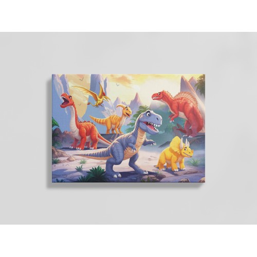 Kanvas - Dinosaurusi