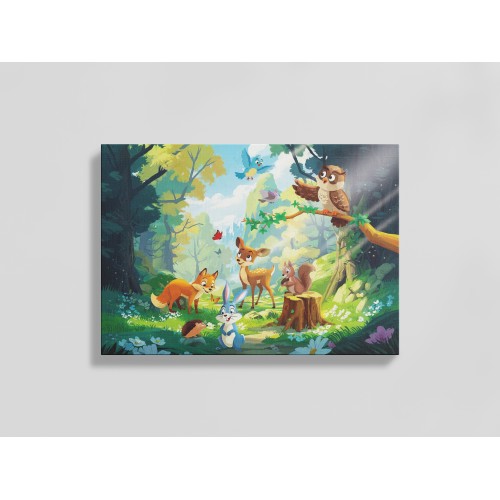 Kanvas - U  šumi