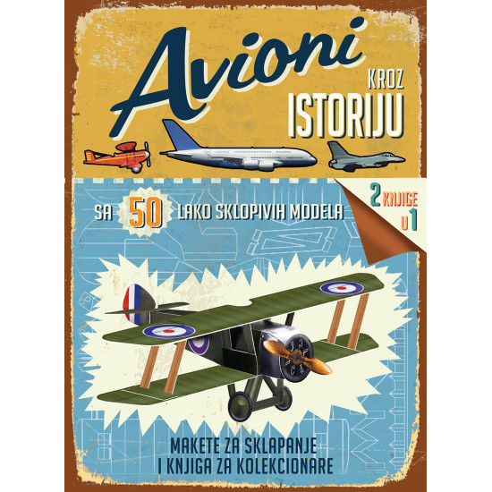 Knjiga sa maketama: Avioni kroz istoriju