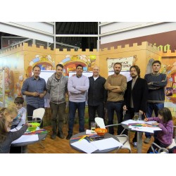 Likovna radionica Pčeličinih ilustratora na 59. Sajmu